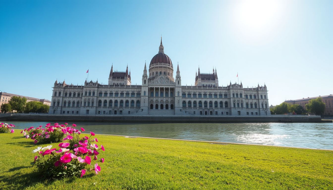 Graphic representation of Hungary