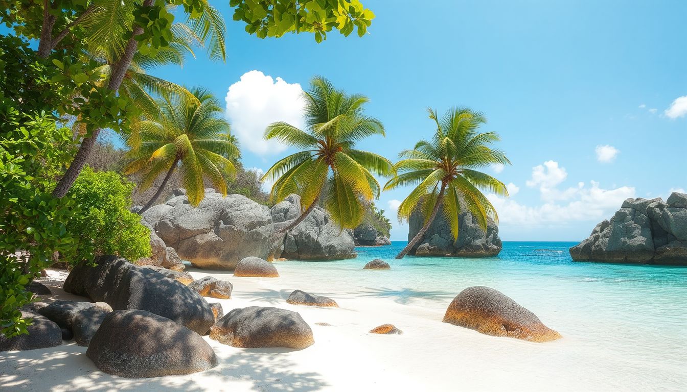 Graphic representation of Seychelles