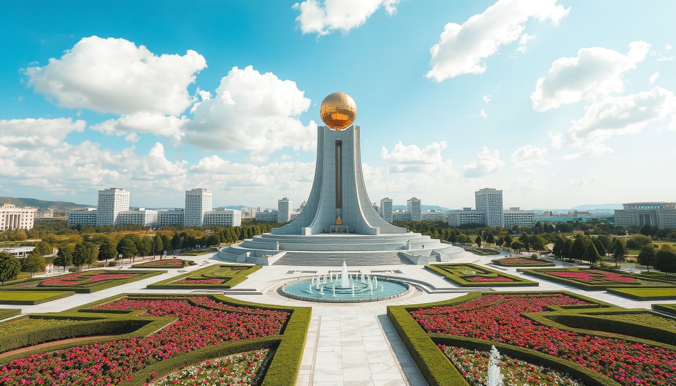 Graphic representation of Turkmenistan