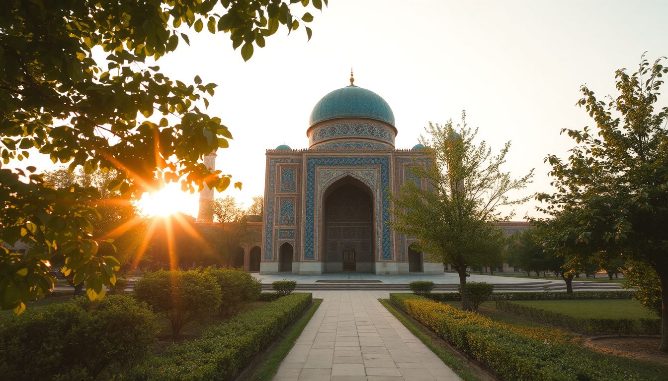 Graphic representation of Uzbekistan